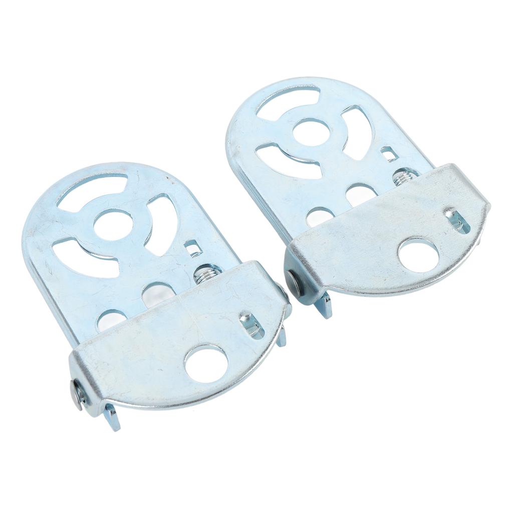 1 para pedałów tylnych do roweru stal manganowa oszczędzające miejsce składane pedały tylne do roweru podnóżki srebrne