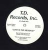12-дюймовая пластинка MFSB - Love Is The Message TD804 T.D. Записи, I 1987 США Соул/Фанк Б/У