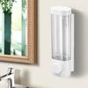 Liquid Soap Dispenser Wall- Mounted Manual Liquid Dispenser Refillable Soap Dispenser for Kitchen Bathroom Washroom Accessories