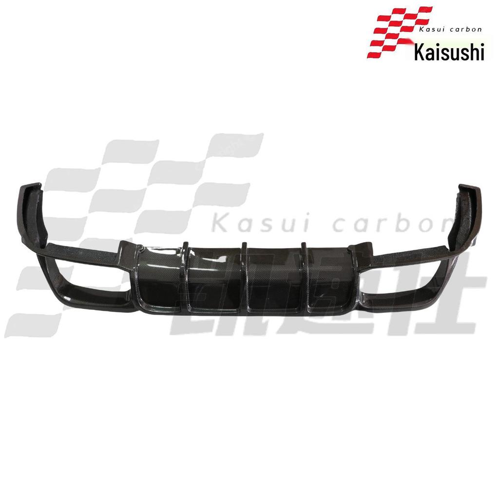 A-Style Carbon Fiber Rear Diffuser for BMW X3M F97 Bumper Lip Kit