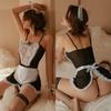 Sexy Lingerie Exotic Porn Women Cosplay Lolita Outfit Crotchless Underwear  Maid Dress Uniform Erotic Costumes Role Play Costume