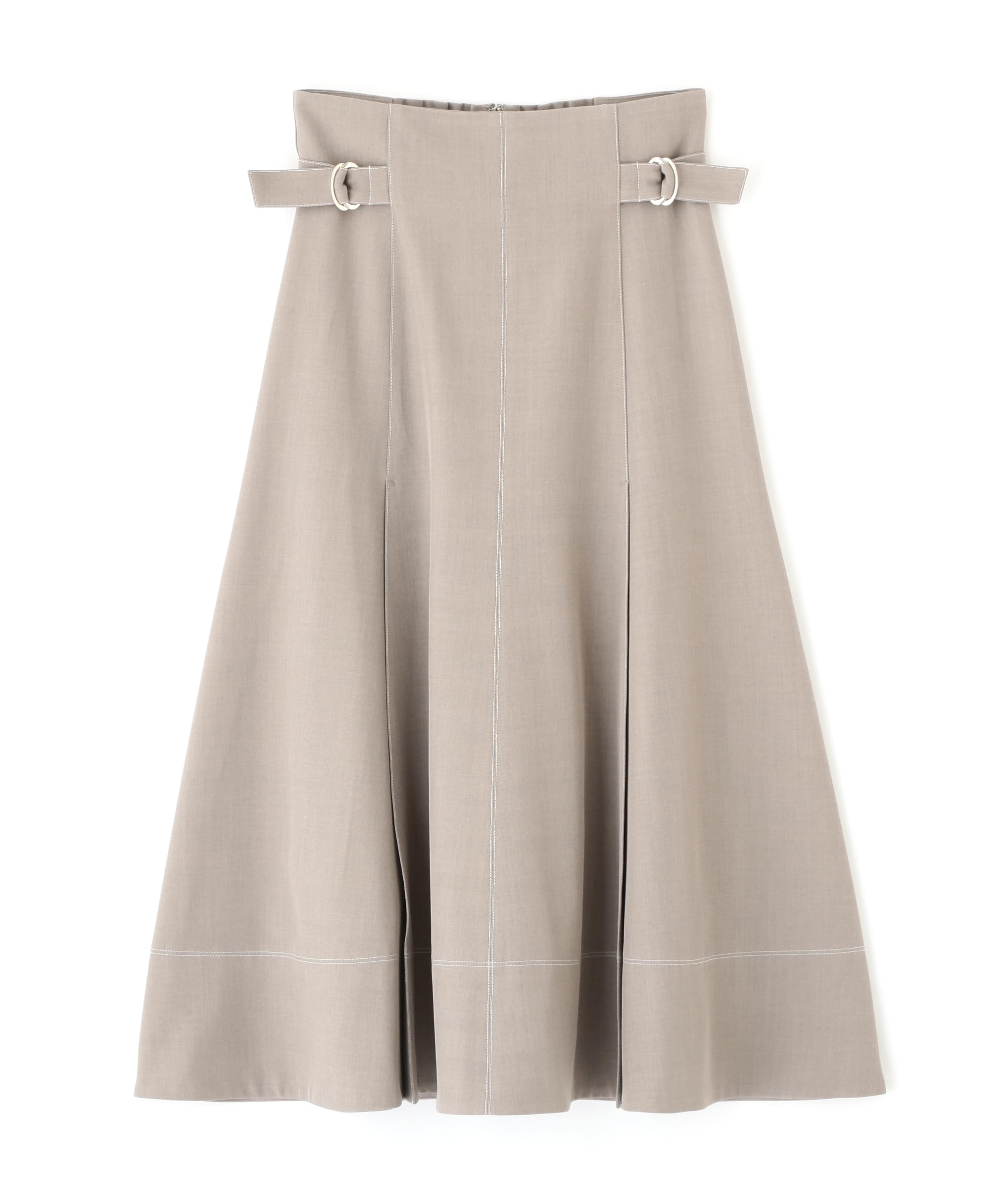 

Jill by Jill Stuart Basic Twill Semi-Flare Skirt, 125-5120008, Mocha