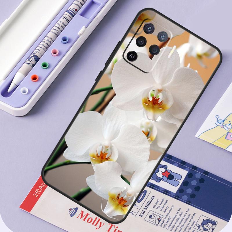 Bunte Orchideenblüten Für Oppo A17 A18 A94 A74 A54 A15 A38 A58 A78 A98 A40 A60 A80 A16 A76 A96 A57 A77 A5 Pro Hülle