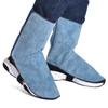 Heat Resistant Industrial Leather Welding Spats Foot Shield Guards Covers For Maximumly Safety In High Risk Areas 2 Pack