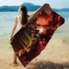 Shooting Game D-Doom Beach Towel Colorful Bath Towels For Girl Microfiber Quick Dry Custom Sand Free Beach Yoga Spa Gym Pool