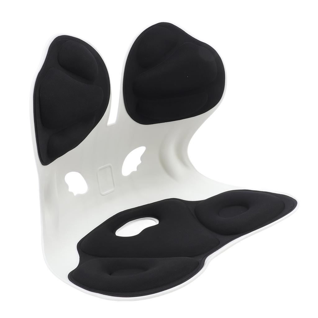 Lumbar Support Chair for Floor Seat Soft Breathable Hollow Holes Portable Lower Back Support for