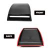 1Pc Car Hood Air Inlet Decoration Air Flow Intake Hood Scoop Bonnet Vent Sticker Cover Hood Universal Car Decorative Accessories