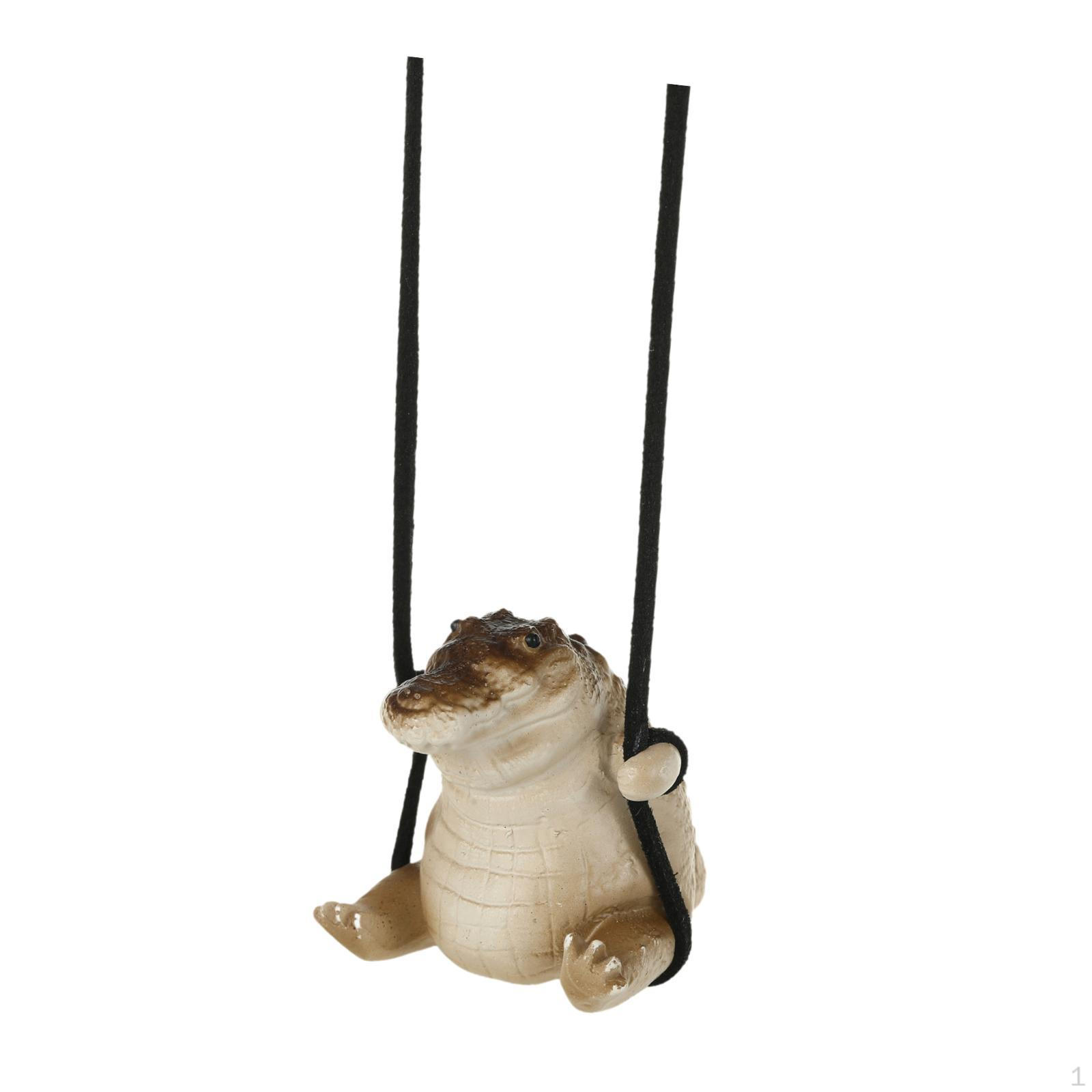 

Подвесные аксессуары для автомобильного зеркала, украшение заднего вида, качающееся животное, милое Brown No Seat