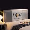 All-inclusive Headboard Cover Elastic Bedside Cover Washable Protective Cover  Home Room Decor