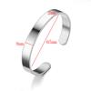 Noter Herren Edelstahl Armband 4/6/8mm Öffnungsarmreif Geschenk für ihn Pulsera Hombre Pulseira Masculina Aço Inoxidável Joias
