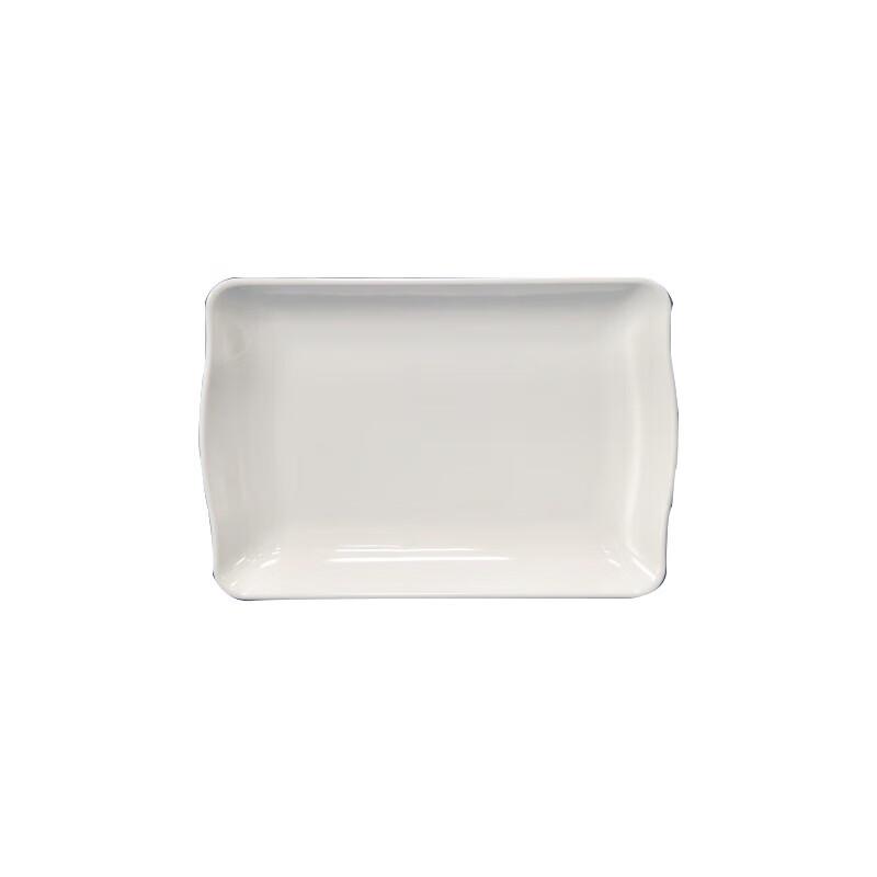 Huihuang 10.5-inch Rectangular Melamine Serving Plate