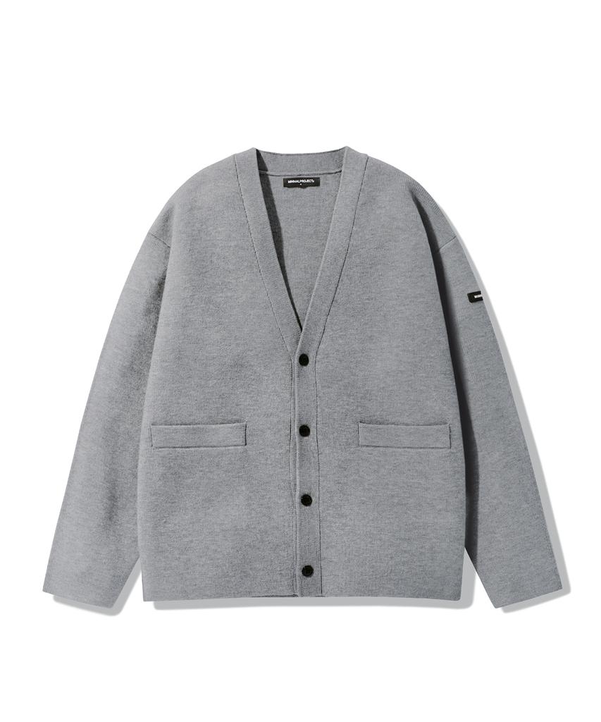 Minimalproject Heavy Knit Cardigan Mng106 [Gray]