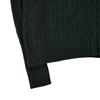 Women's black cardigan sweater