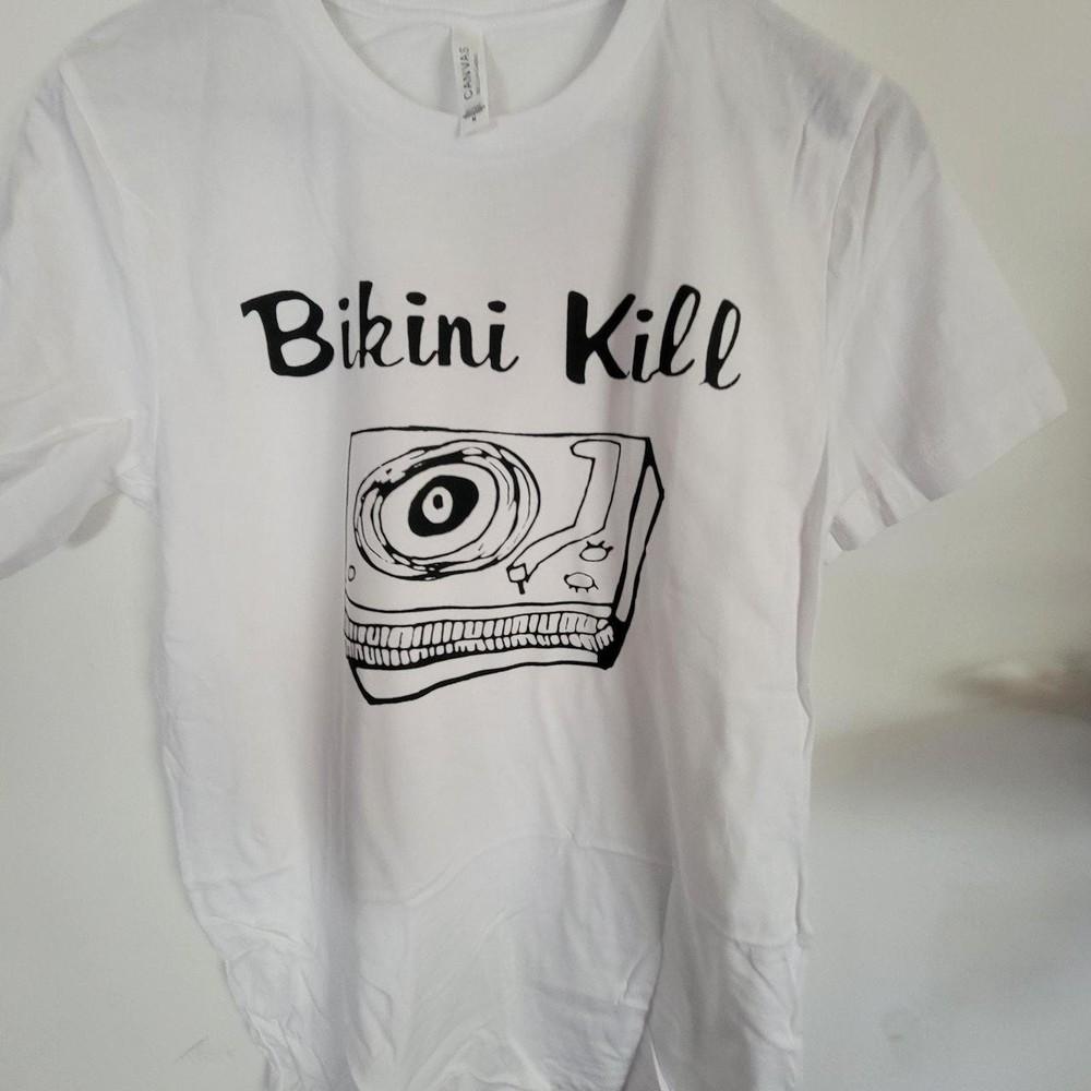 Bikini kill band white Shirt Unisex Concert S5XL TR531 Unisex T-Shirt L