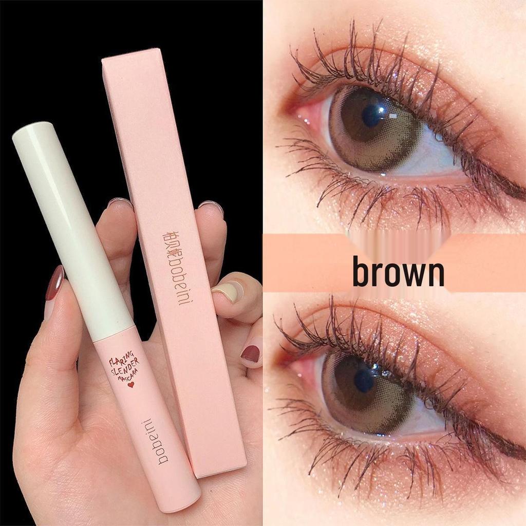 Douyin Waterproof Long-Lasting Mascara: Fine Brush, Curling, Smudge-Proof, Lengthening, and Thickening for Women.