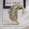 Women Men Exquisite Luxury Rhinestone Feather Pin Badges Shining Boutique Decoration For Man Woman