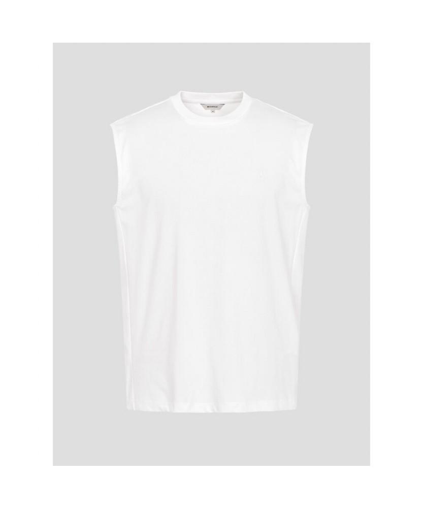 Binpolmen [Essential] Sleeveless T-Shirt White