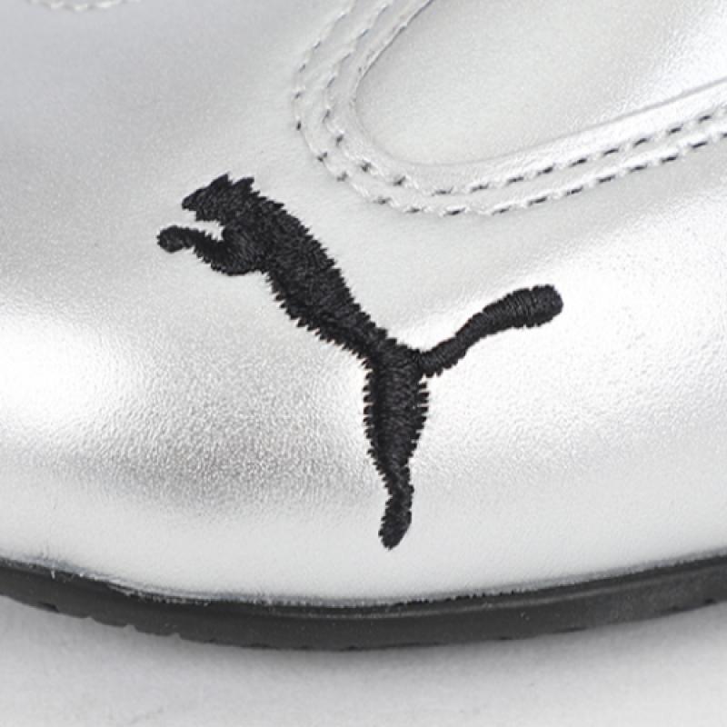 Puma Shoes Metallic Silver Black Rose Speedcat