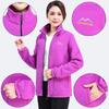 Autumn Winter Polar Fleece Women's Jacket Plus Velvet Thick Warm Fleece Sweater Loose Large Size Mother Wear Middle-aged and Elderly Women's Clothing