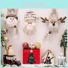 Creative European Style Door Hanging Santa Claus Snowman Reindeer Festive Decorations