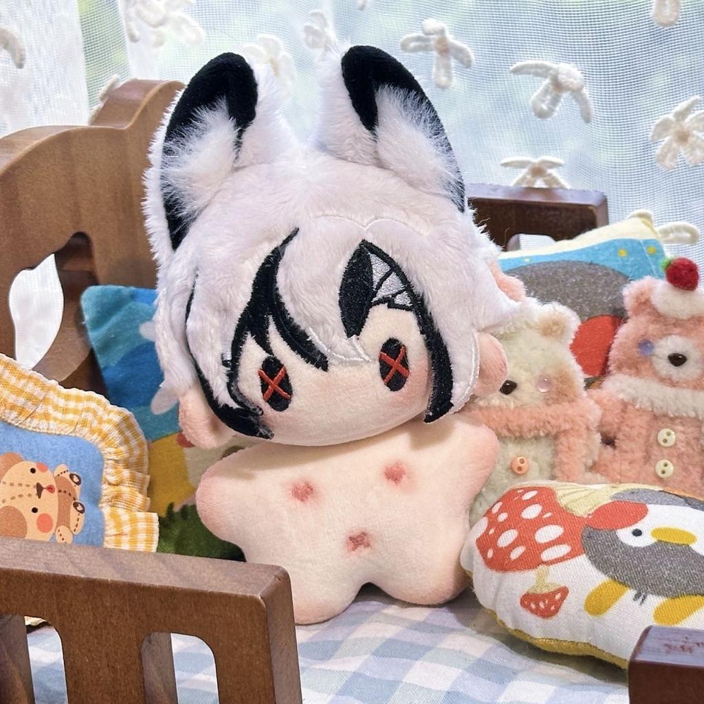 10Cm Genshin Impact Arlecchino Servant Seastar Plush Doll - Cute Friend Meeting Gift Backpack Pendant Keychain