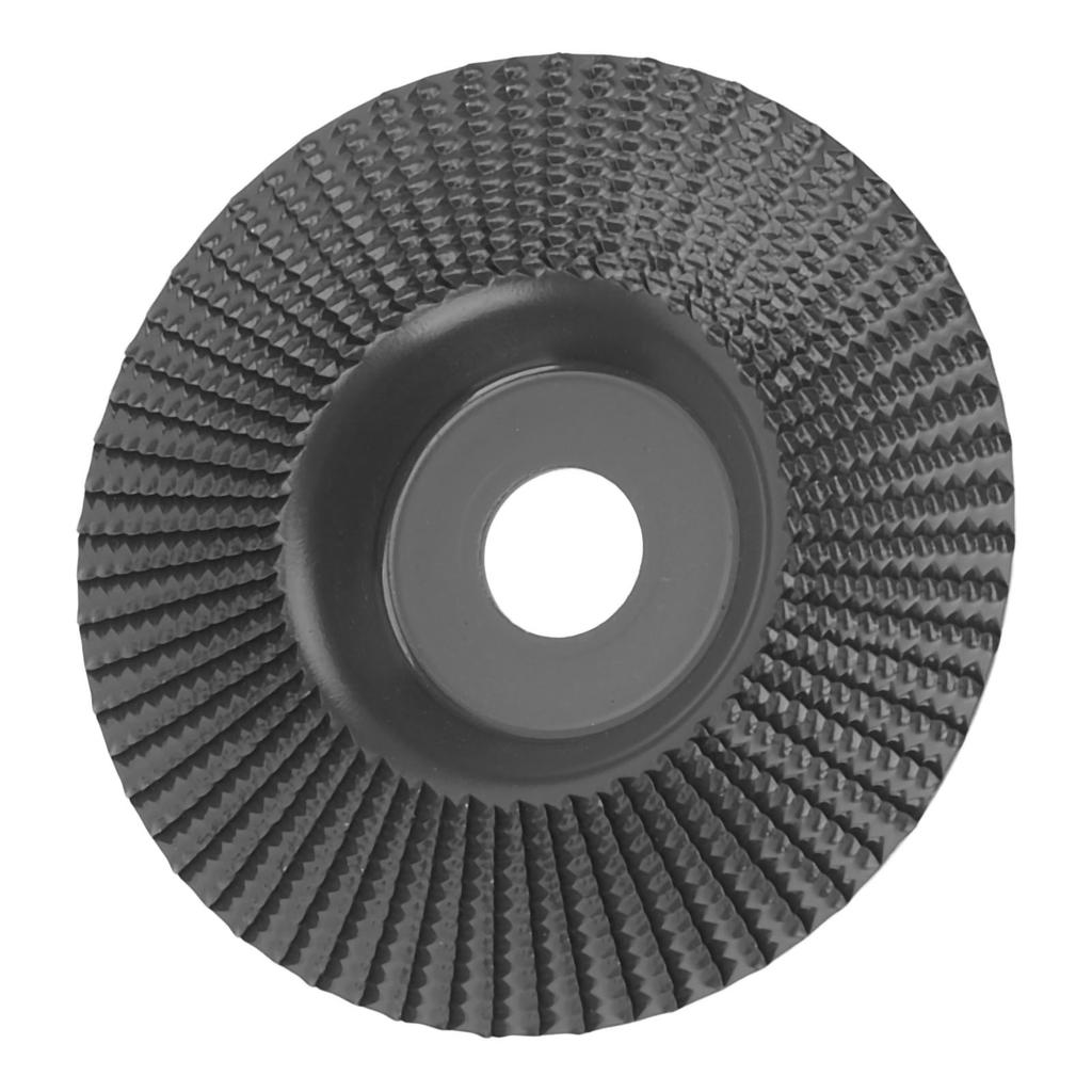 Wood Carving Disc Shaping Wheel 125mm Tungsten Carbide Accessory for Woodworking Black
