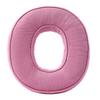 Pink Corduroy Letter Pillow A To Z English Alphabet Throw Pillow Decorative Capital Alphabet Shaped Hugging Cushion Sofa Bedroom Living Room Decor