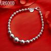 925 Sterling Silver Fashion Jewelry Beaded Bracelet