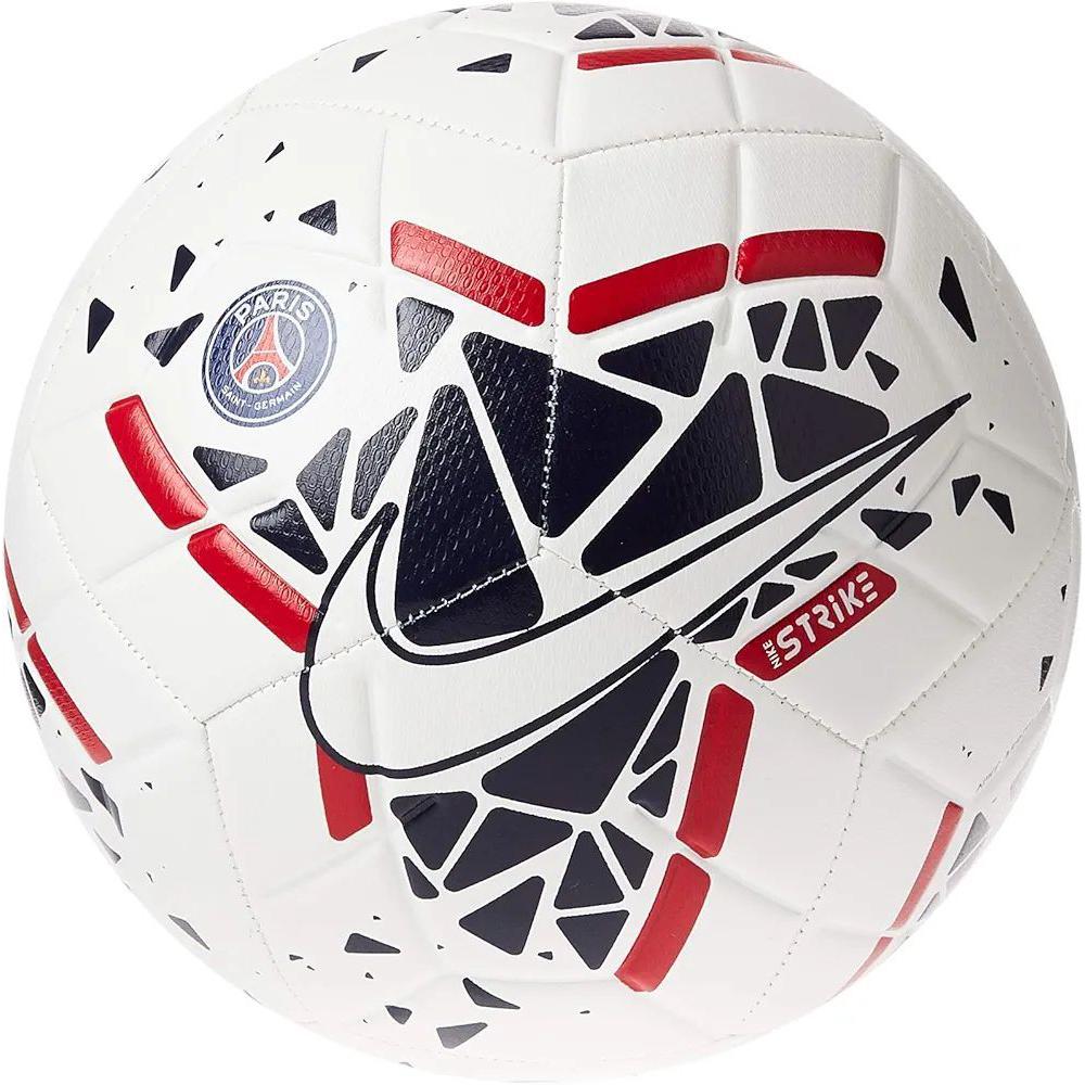 Nike Size 5 Soccer Ball Pu Machine Stitched Soccer Ball Unisex Black White Red SC3994-100