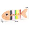 Fish Bone Matching Toy Montessori Color Sorting Educational Game Non-Toxic Fine Motor Skill Toy for Preschool Toddlers