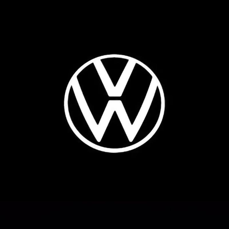 

2026 Hot For VOLKSWAGEN VW 2Pcs VW Series Car Door Welcome Lights Projector Lamp For Volkswagen GTI Polo Golf Arteon Tiguan Toua