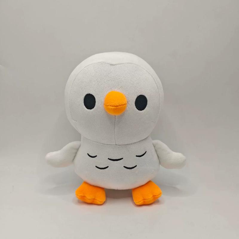 New Plush Game Merchandise Brown Stand And Sit Elk Deer White Owl Stuffed Doll Pillow For Kid Gifts