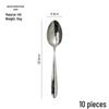 Maidekai 316L Stainless Steel Soup & Dessert Spoons