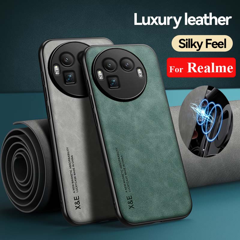 Shockproof Case for Realme GT8 Pro Protective Cover Magnetic Car Holder Phone Coque Fundas For Realme C85 Pro C85 GT8