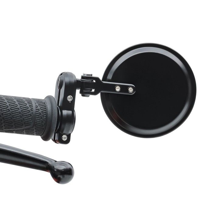 Rétroviseur embout de guidon moto Craftride noir DP45