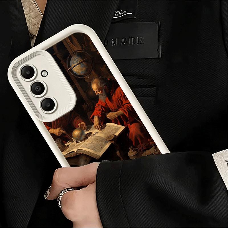 Phone Case for Samsung Galaxy S26 S25 Ultra S24 FE Renaissance Aesthetics Art Painting Shell S23 Plus S22 + S21 S20 5G Soft Sili