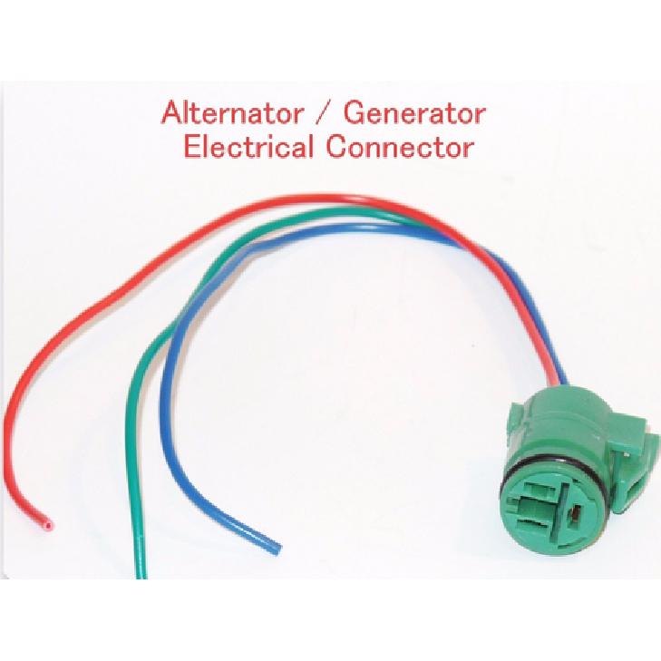 Alternator Repair Plug Harness Connector for Toyota Honda Lexus Deere 3 Wire