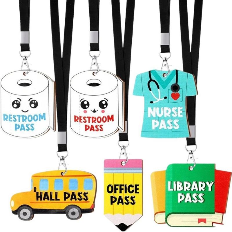 

Vibrant Cartoon Themed School Season Decorations Hangers Wood Construction For Kids Parties Simple Hook Installation 1