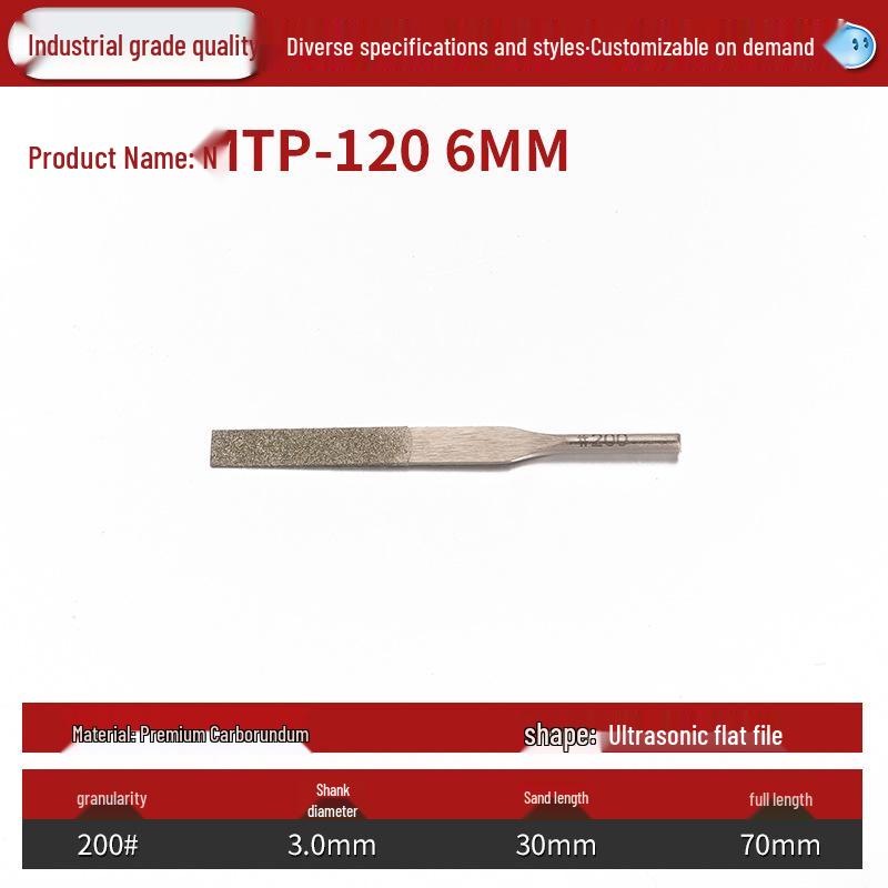 Linguang Ultrasonic Machine Flat/Parallel Alloy Diamond File