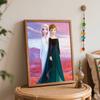 Disney Elsa Anna Paint By Number Kit Number Drawing Canvas DIY Picture Home Decor Disney Princess Oil Painting Art Wall Decoration Gift