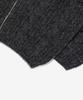 OTHERFITS Cable High-Neck Knit Zip-Up (Charcoal)