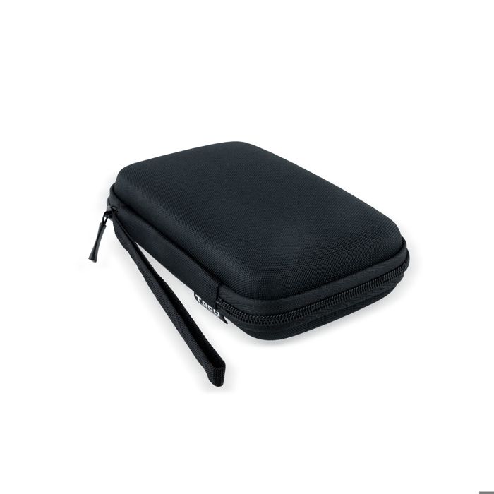 Coque pour disque dur externe - Tooq - TQBC-E2503B - Protection 2.5" - Résistance aux chocs - Noir