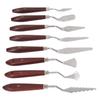 8 Pcs Painting Knife Set Versatile Stainless Steel Spatula Palette Knives Painting Mixing Scraper