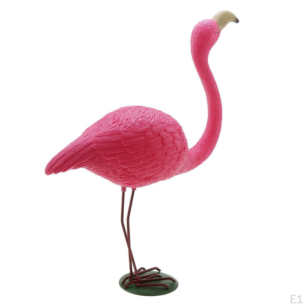 Flamingo Yard Garden Trávník Ozdoby Hladký Povrch A Jasná Barva