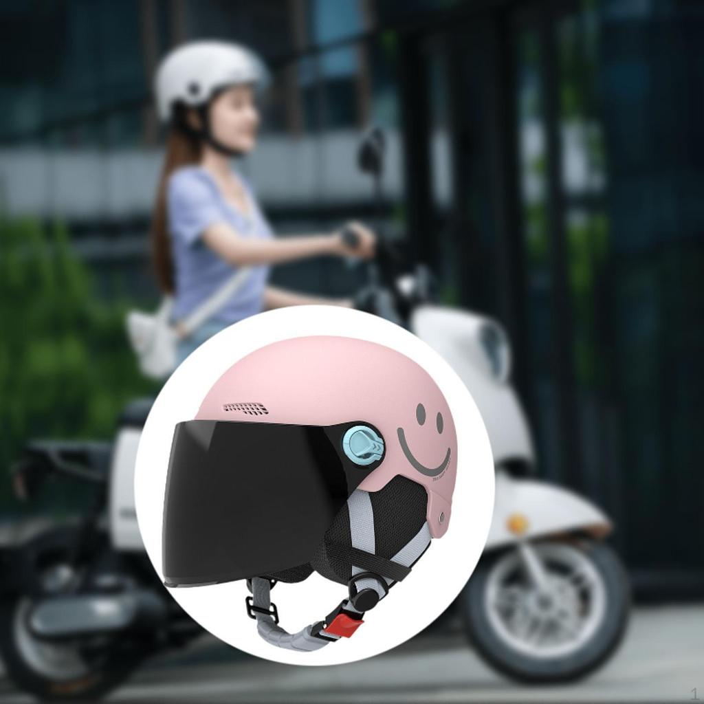 Bike Helmet Cycling Accessories for Men Women with Sun Visor Electric Vehicle