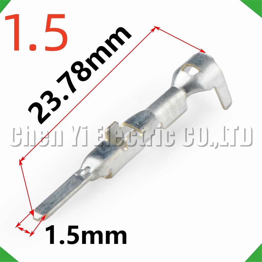 50 Pcs 1.5 mm Male or Female wire Crimp P For TP131-00100 TP135-00100 Sheath Automotive Connectors Wire harness Plug