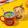 GLASSLOCK x wigglewiggle Flower Glass Cup 350ml