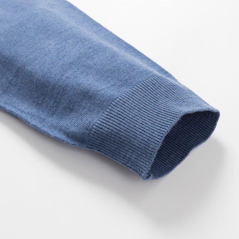 MONTAGUT Men's Silk Blend Long Sleeve Knit Sweater