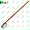 Manganese Steel 9-Tooth Garden Rake