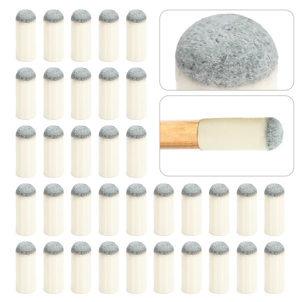 100 SZT. Nakładane końcówki do kija bilardowego Ferrule do kija bilardowego Główka do kija bilardowego 9MM   10MM   11MM   12MM   13MM